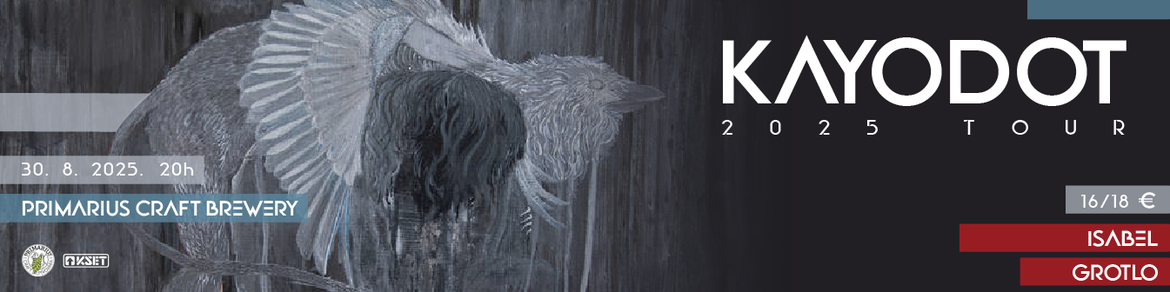 KSETlista: Kayo Dot + Isabel + Grotlo u Primariusu